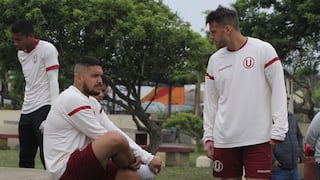 El reencuentro: Germán Denis y Vargas entrenan por primera vez juntos en la 'U' [VIDEO]