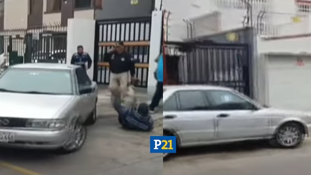 San Miguel: Hombre atropella a fiscalizador tras ser intervenido