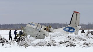 Accidente aéreo deja 31 muertos