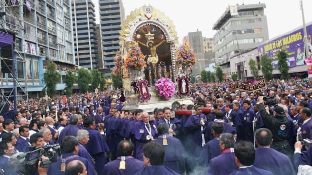 Cerrarán la Av. Tacna por procesión del Señor de los Milagros