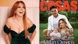 Magaly sobre portada de Cassandra y Deyvis con su hijo: “Yo ni siquiera mostré el rostro del bebé”| VIDEO