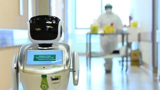 Tommy, el robot enfermero que ayuda a doctores italianos a salvar vidas del coronavirus [FOTOS]