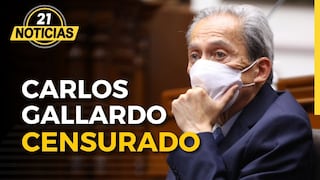 Carlos Gallardo es Censurado