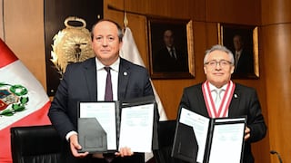 Fiscalía de la Nación de Perú firma convenio con Fiscalía Nacional de Chile