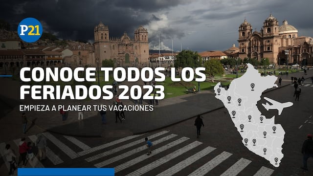 Revisa AQUÍ el calendario de feriados y días no laborables del 2023 en Perú