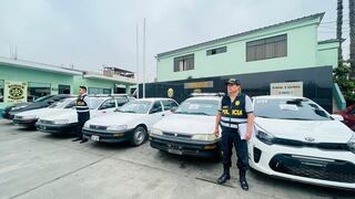 ¿Cuántos vehículos robados en Lima ha recuperado la Policía en lo que va del año?