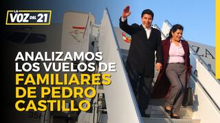 Analizamos los vuelos de familiares de Pedro Castillo en el avión presidencial