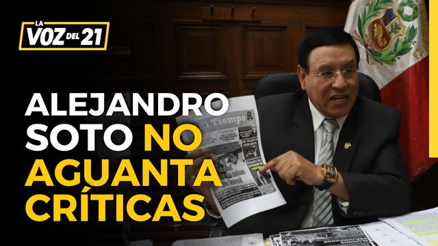 Alejandro Soto: El congresista que ha presentado 14 querellas contra periodistas