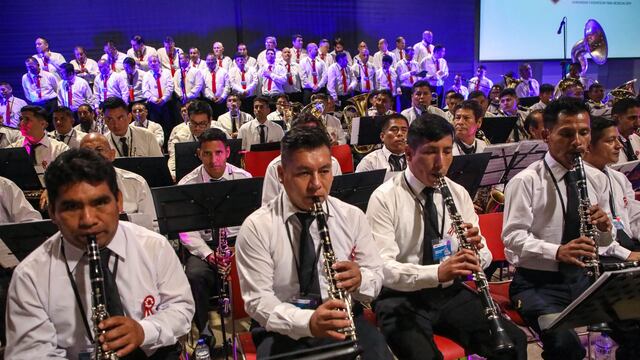 INPE: Cerca de 200 internos conformaron orquesta musical en la Noche Cultural