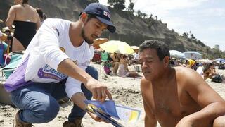 Barranco: Minsa desarrolló jornada de salud preventiva contra el cáncer de piel en playa “Los Yuyos”