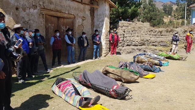 Cusco: Encuentran ocho cadáveres carbonizados tras incendio forestal en Quispicanchi | FOTOS