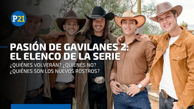 Los actores ‘Pasión de Gavilanes 2′: los que volvieron y los nuevos rostros de la segunda temporada