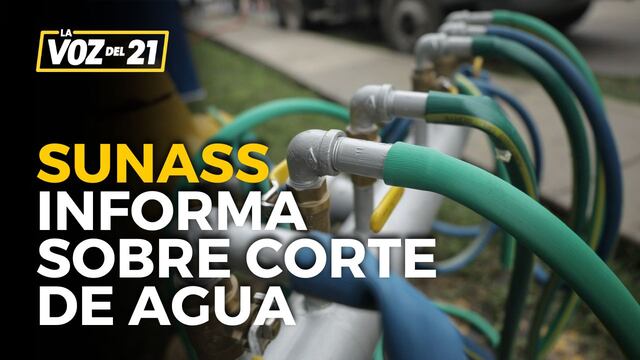 José Luis Patiño de Sunass: “Es probable que el domingo en la noche la mayoría de distritos tengan agua”