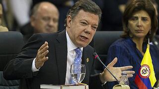 Cae el apoyo a Juan Manuel Santos