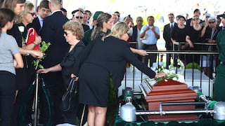 El último adiós: Javier Pérez de Cuéllar ya descansan en el cementerio Presbítero Maestro [FOTOS]