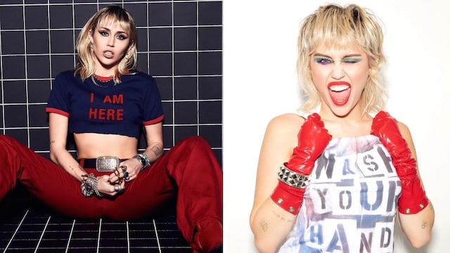 Miley Cyrus emocionada por el apoyo a su nueva canción: “Mi corazón está en llamas”