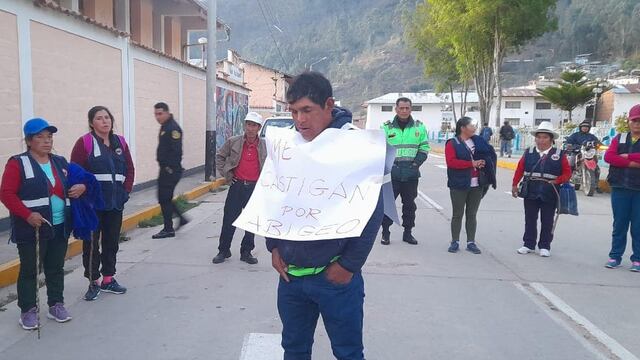 Cajamarca: Delincuente que robó ganado fue obligador a hacer ejercicio