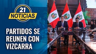 Partidos van a reunión con ánimos de conseguir consensos con Vizcarra [VIDEO]