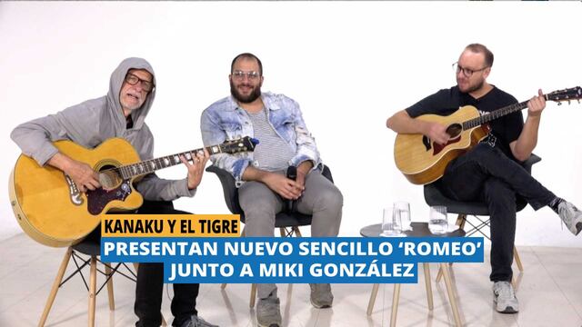 Kanaku y El Tigre, presentan nuevo sencillo 'Romeo' junto a Miki González