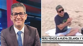 Erick Osores lleva toalla de hotel a la playa y así reaccionó tras ser expuesto [VIDEO]