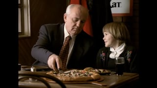 Mira el comercial de Pizza Hut de Gorbachov en 1998 que significó la apertura de Rusia al mundo | VIDEO