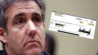 Cohen presenta cheque con el que Donald Trump le reembolsó su pago a Stormy Daniels