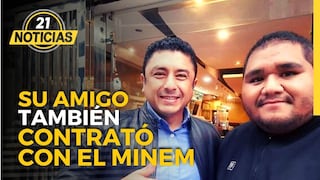 Amigo del socio de Pedro Castillo también contrató con el Minem