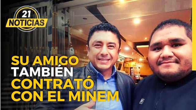 Amigo del socio de Pedro Castillo también contrató con el Minem