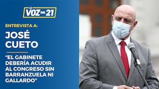 José Cueto: “El gabinete Vásquez debería acudir al Congreso sin Barranzuela ni Gallardo”