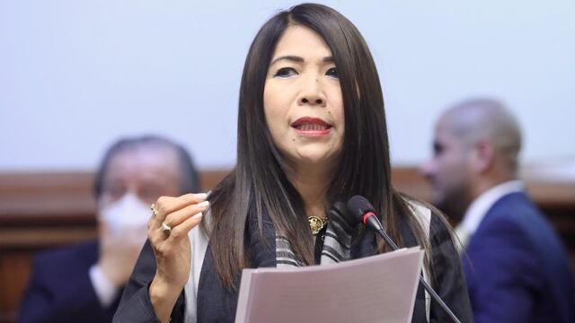 Fuerza Popular retira a María Cordero Jon Tay de todas las comisiones tras denuncia de recorte de sueldo