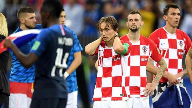 Los rostros de decepción de Modric, Rakitic y compañía tras perder el Mundial | FOTOS