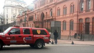 Argentina: Alarma en la Casa Rosada por falsa amenaza de bomba