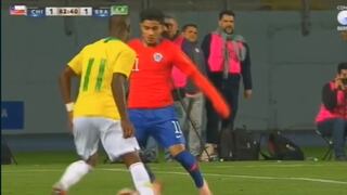Vinicius Junior se lució con 'huacha' y falló en 'pase del desprecio' ante la Sub-20 de Chile [VIDEO]