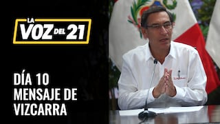 Mensaje del presidente Martín Vizcarra en décimo día de estado de emergencia, COVID-19