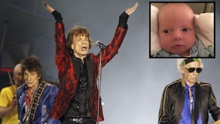 ¡Mick Jagger presentó a su bebé!