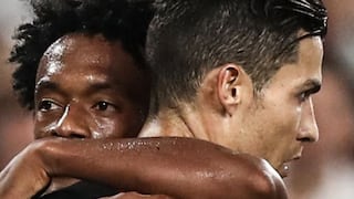 Cristiano Ronaldo y Juan Cuadrado se unieron para gritar el “Siuuu” en la celebración del Juventus campeón [VIDEO]