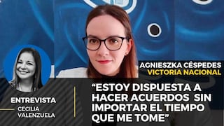 Agnieszka Cespedes candidata al Congreso de Victoria Nacional