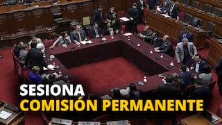 Sesiona comisión permanente para ver decretos de urgencia [VIDEO]