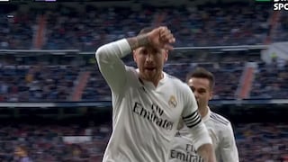 Con este gol de penal, Ramos sentenció la victoria del Real Madrid [VIDEO]