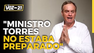 Carlos Basombrío sobre agresión a Boluarte: “Ministro Torres no estaba preparado para el cargo por múltiples razones”
