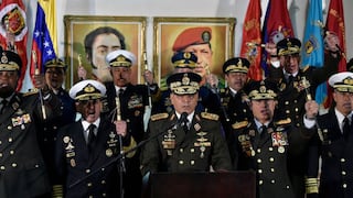 Fuerzas Armadas de Venezuela apoyan a Maduro