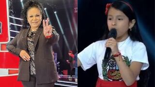 Niña sorprendió a Eva Ayllón tras interpretar ‘Y se llama Perú’ en ‘La voz Kids’ [VIDEO]