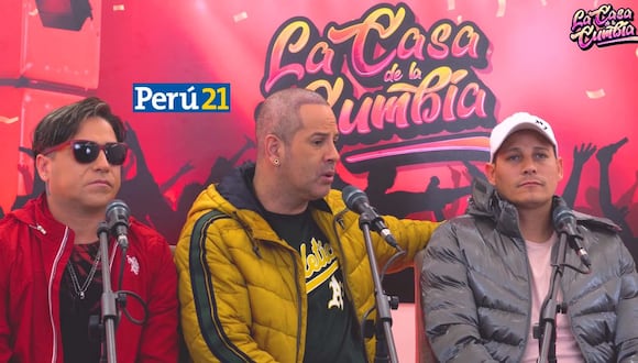 Ricky Trevitazo recibió el respaldo de Luigui Carbajal y Luis Sánchez. (Foto: La casa de la cumbia)