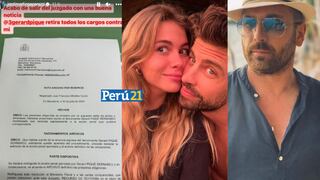 Piqué retira demanda contra  paparazzi Jordi Martin, quien reveló su infidelidad a Shakira