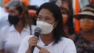 Keiko Fujimori a Pedro Castillo: “No se corra Pedro, no se corra”