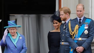 Por qué la reina Isabel II no quiere que Meghan y Enrique aparezcan en la foto del Trooping the Colour 