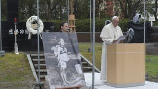 Sobrevivientes de Hiroshima describen sus “escenas de infierno” al papa Francisco [FOTOS]