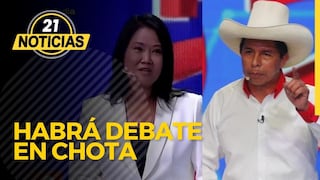 Habrá debate presidencial en Chota