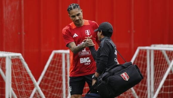 Entrenamiento de la selección peruana en la Videna. (Fotos: Violeta Ayasta/@photo.gec)