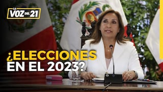 José Manuel Villalobos: “Tendríamos elecciones a fines del 2023″